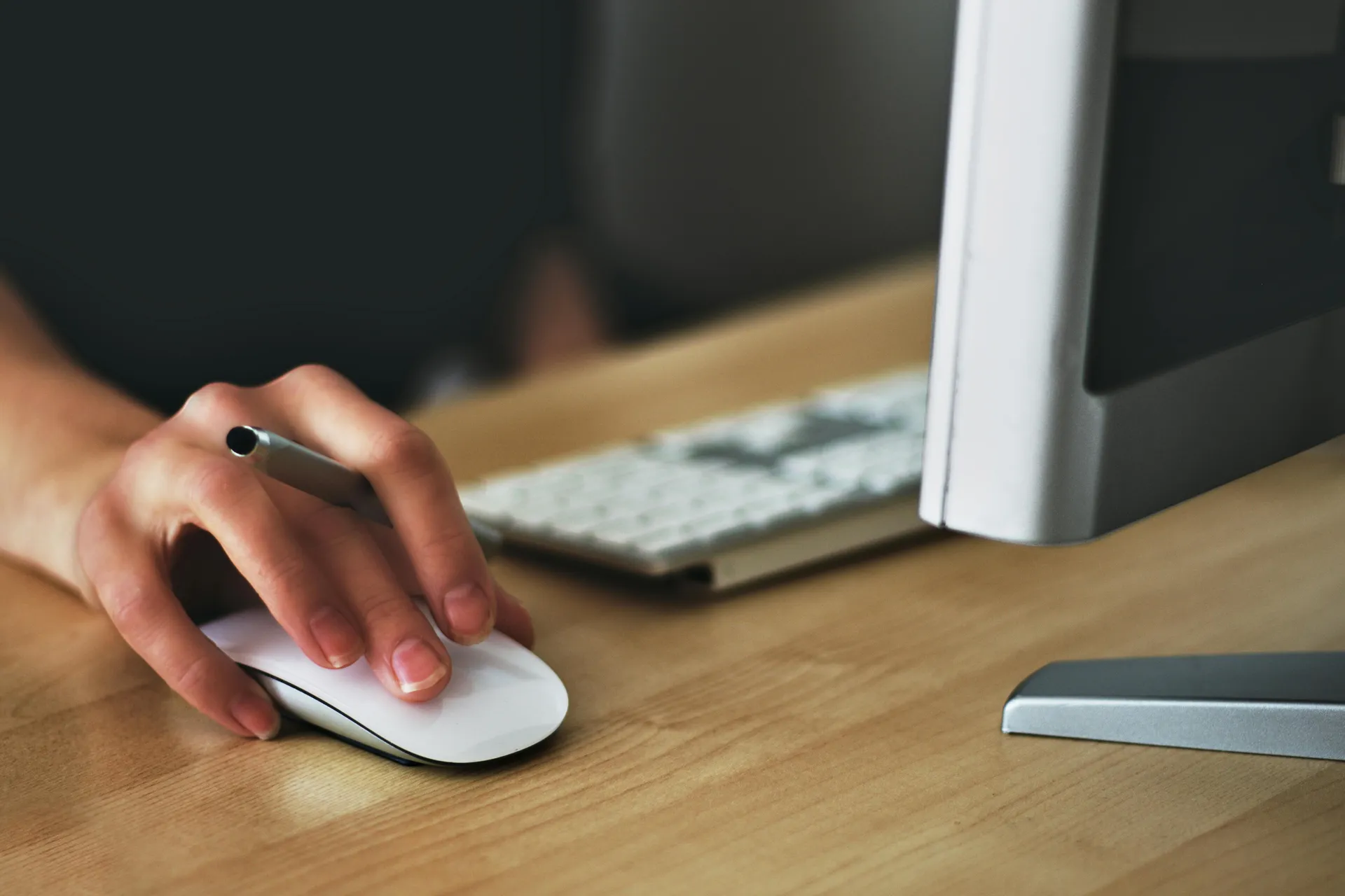 Image of someone working on a laptop